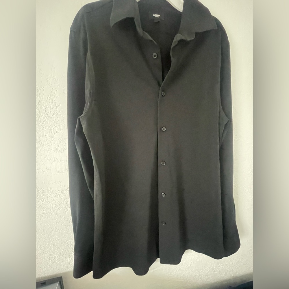 Express Black Dress Shirt